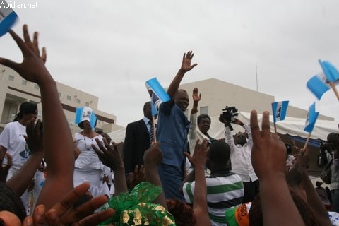 Escale de Gbagbo à Abengourou : Mobilisation exemplaire